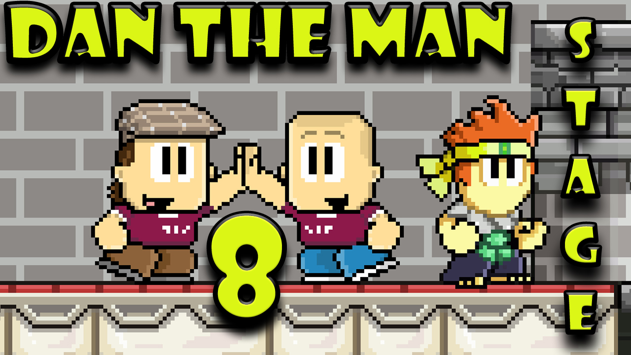Dan the man игра - stage 8-2-2 (андроид игра)